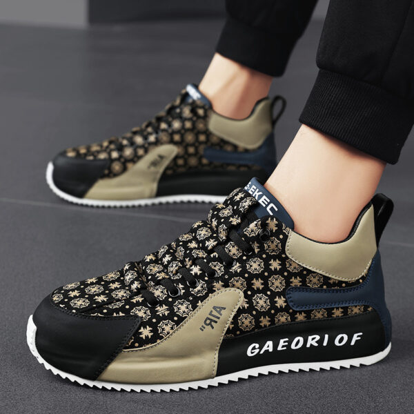 Bag Raise The Bottom Flower Cloth Casual Shoes Men - Image 6