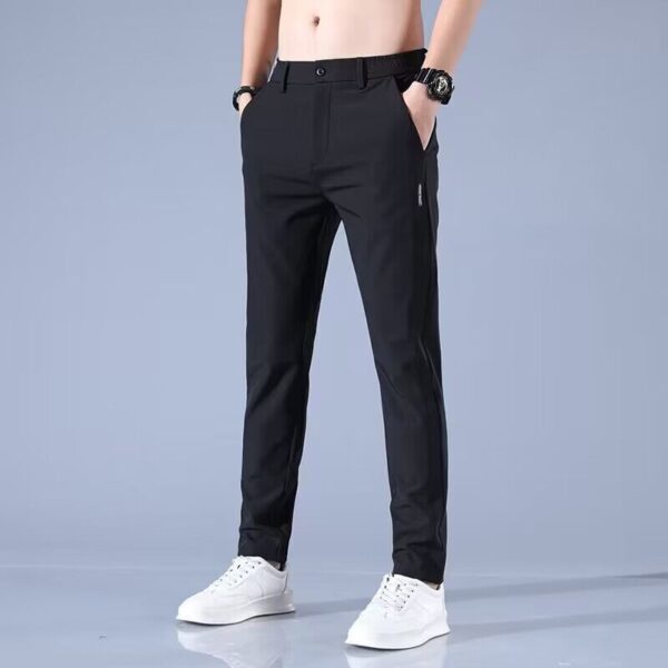 Youth Sports Loose Straight Stretch Trousers - Image 6