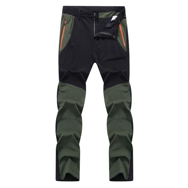 Men's Fashion Outdoor Breathable Waterproof Stretch Mountaineering Pants - Image 3