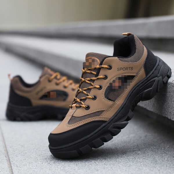 Plus Size Men's Comfortable Breathable Casual Shoes Lace-up - Image 2