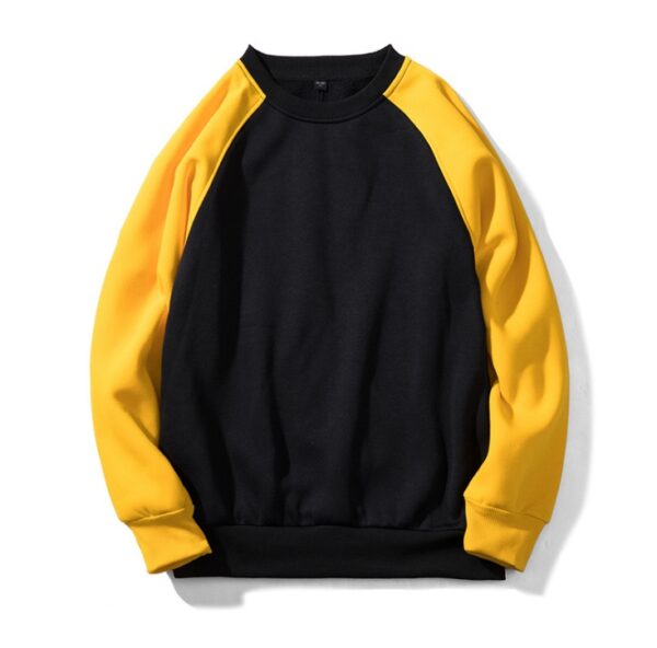 brand new men Hoodies sweatshirt fashion quality Patchwork Streetwear tracksuit Men Sportswear hooded EU size - Image 9