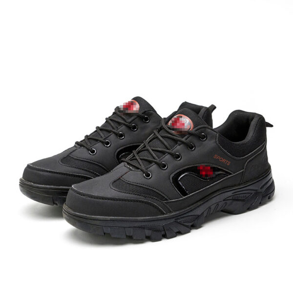 Plus Size Men's Comfortable Breathable Casual Shoes Lace-up - Image 4