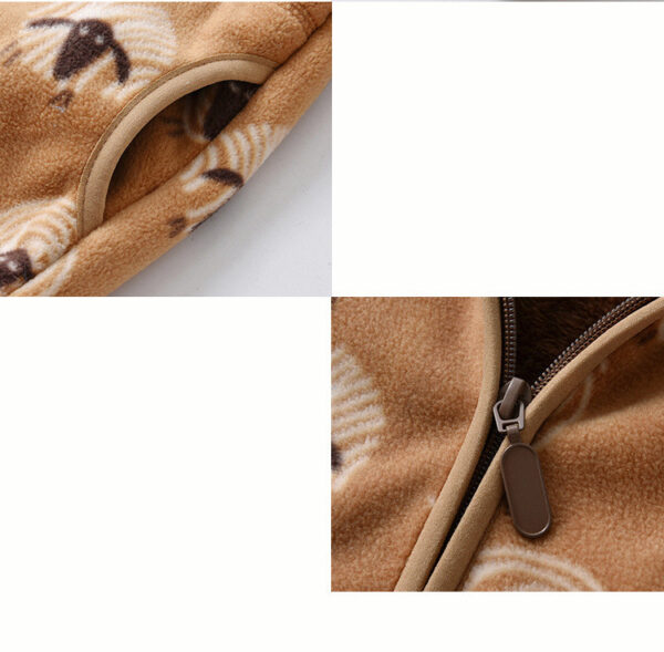 Coat Plus Fleece Baby Jacket For Men And Women - Image 5