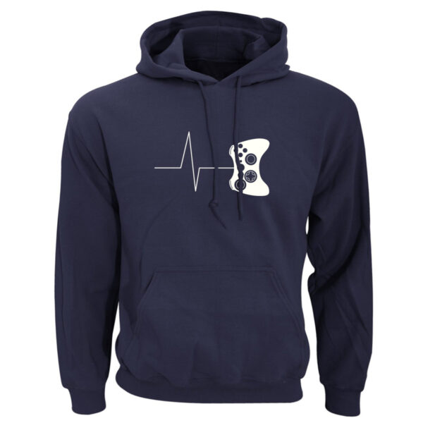 Casual Men's Loose Long-sleeved Plus Fleece Sweater - Image 5