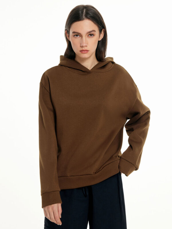2023 Letters Print Casual Loose Long -sleeved Hooded Sweater - Image 7