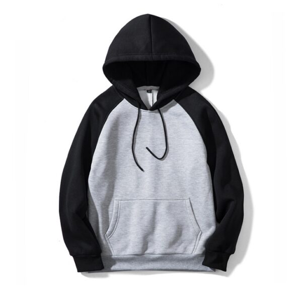 brand new men Hoodies sweatshirt fashion quality Patchwork Streetwear tracksuit Men Sportswear hooded EU size - Image 6