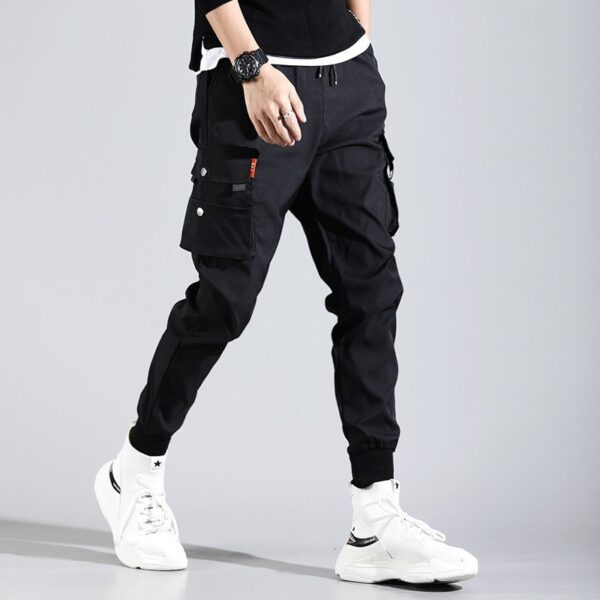 Spring and Autumn Harlan Bundles Casual Overalls - Image 3
