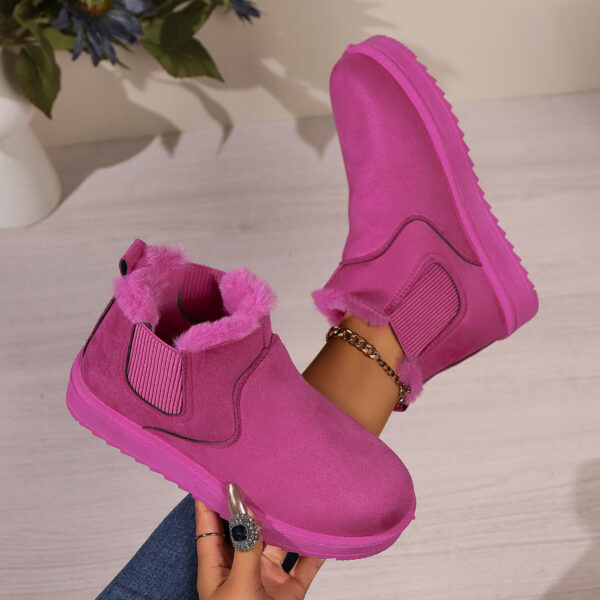 Women's Thick Fleece-lined Winter Boots Cotton-padded Shoes - Image 5