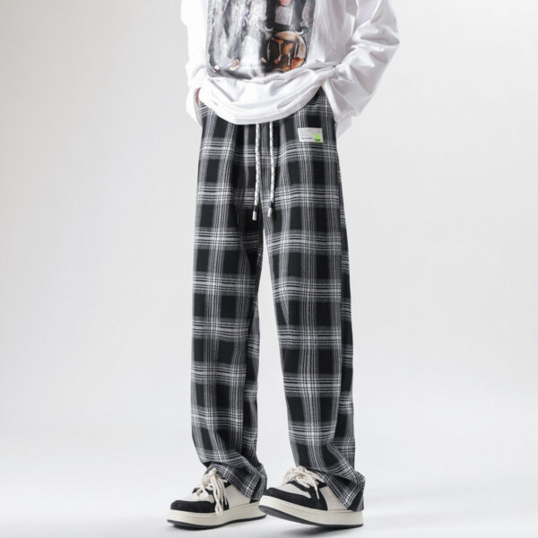 Harajuku Streetwear Pants Plaid Fashion - Image 5