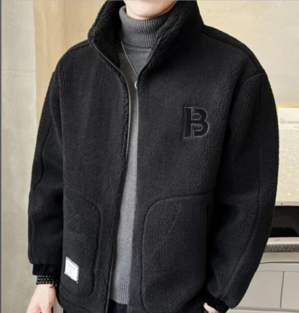 Lamb Wool Coat For Men Autumn And Winter - Image 3