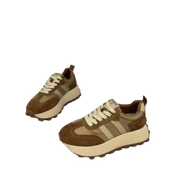 Thick Bottom Color Matching All-matching Casual Sports Dad Shoes - Image 2