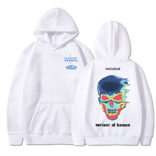 Skeleton Thermal Imaging Graphic Print Hoodie Men Women - Image 8