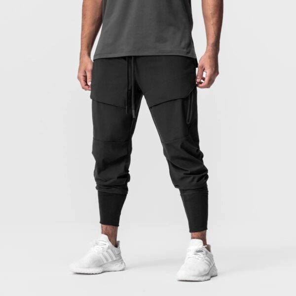 Quick-drying Fitness Trousers High Elastic Ankle-tied Sports Trousers For Men - Image 7