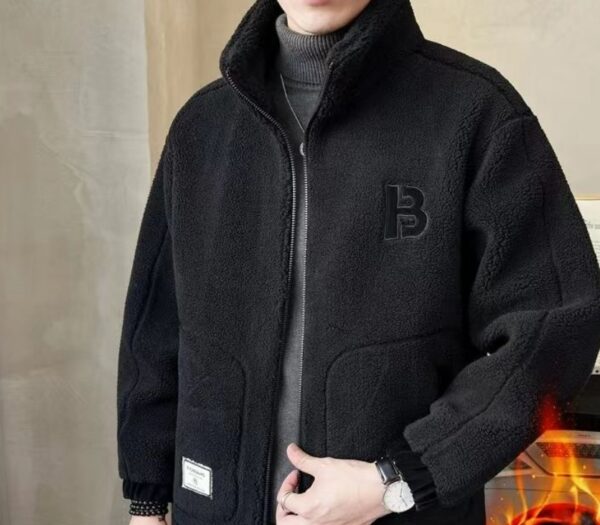 Lamb Wool Coat For Men Autumn And Winter - Image 4