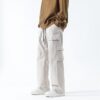 Loose Straight Track Pants Men - Image 5