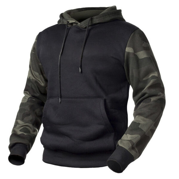 Men Autumn And Winter Leisure Camouflage Sweatshirt - Image 3