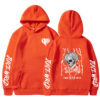 Men's And Women's Printed Loose Hoodie - Image 8