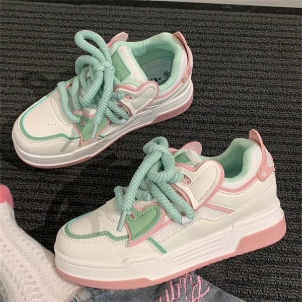 Flat Breathable Sneakers Fashion Sports Casual Shoes - Image 4