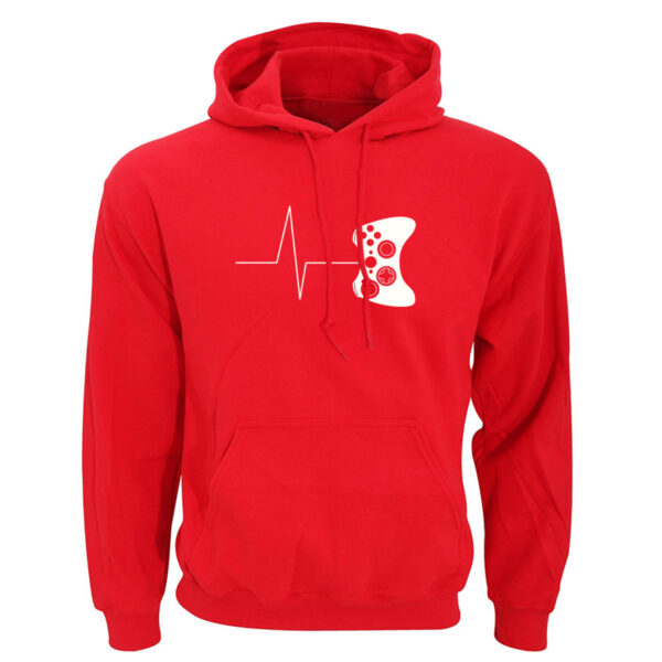Casual Men's Loose Long-sleeved Plus Fleece Sweater - Image 3