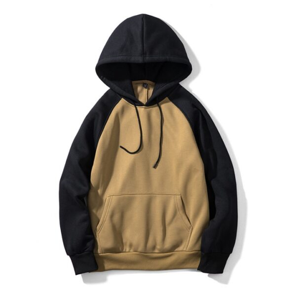brand new men Hoodies sweatshirt fashion quality Patchwork Streetwear tracksuit Men Sportswear hooded EU size - Image 3