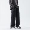 Loose Straight Track Pants Men - Image 6