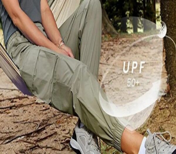 Quick Drying Second Generation Lightweight Sports Nine Points Outdoor Jogging Hiking Waterproof Cargo Pants - Image 7