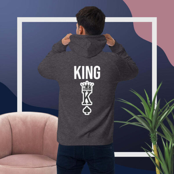 Custom Printed Hooded Loose Sweater - Image 7