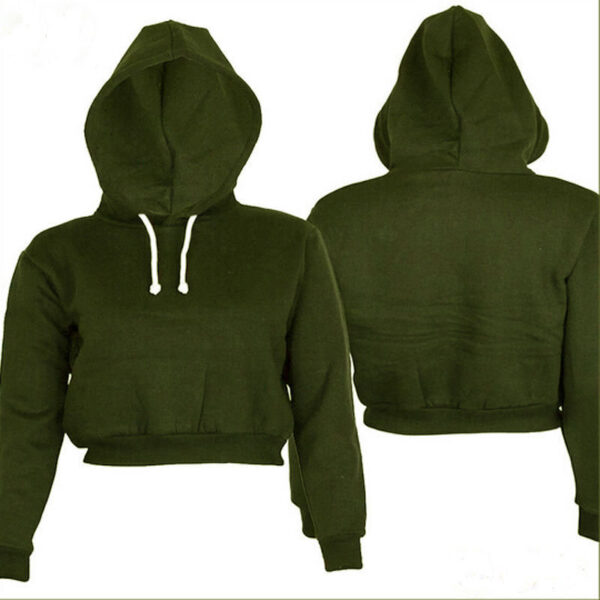 Women Fashion Hoodie Sweatshirt Jumper Sweatershirt - Image 2