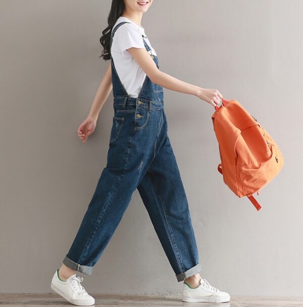 rand Jeans Women Jumpsuit Denim Romper Overalls - Image 7
