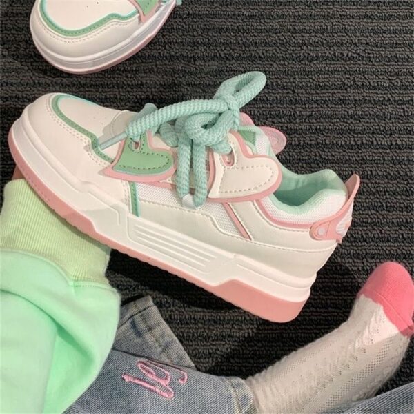 Flat Breathable Sneakers Fashion Sports Casual Shoes - Image 3