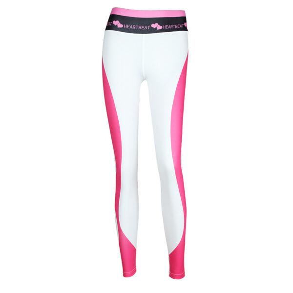 Print patchwork yoga leggings - Image 6