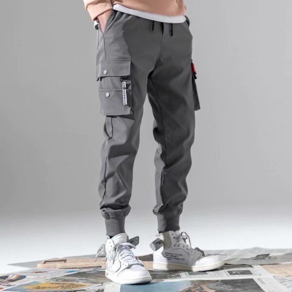 Spring and Autumn Harlan Bundles Casual Overalls - Image 4