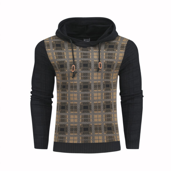 European And American Men's Retro Sports Hoodie Sweater - Image 2