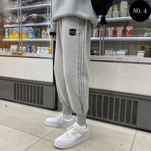 Men's Casual Sports Trousers Slim-Fit Trend Long Pants - Image 10