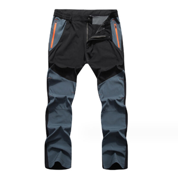 Men's Fashion Outdoor Breathable Waterproof Stretch Mountaineering Pants - Image 2