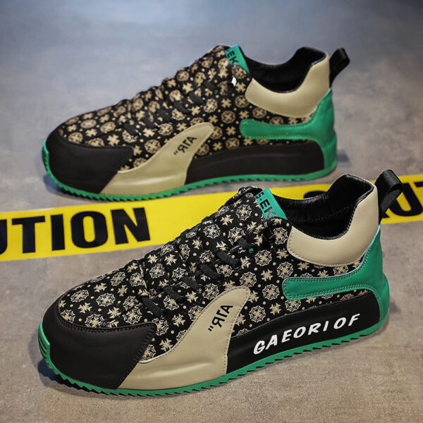 Bag Raise The Bottom Flower Cloth Casual Shoes Men - Image 8