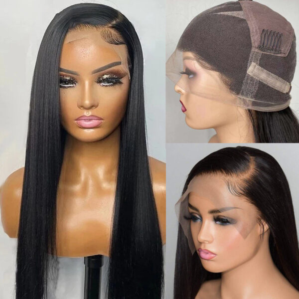 Full Lace Head Cover With Real Hair - Image 5