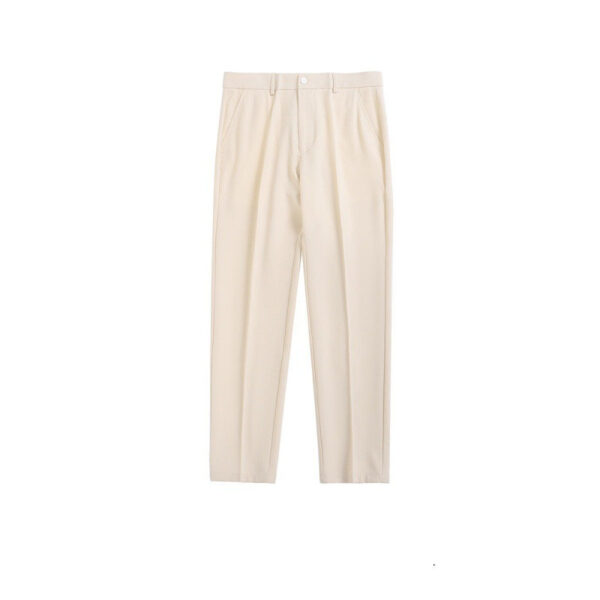 All-match Drape Loose Straight Pencil Trousers - Image 8