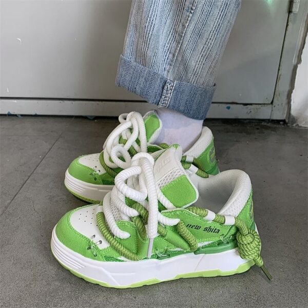 Female Dad Shoes Versatile Student Casual Platform Height Increasing - Image 8