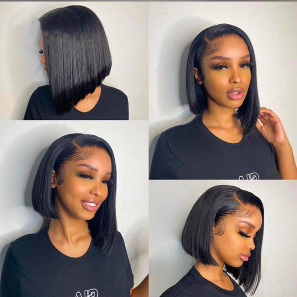 13x4 Lace Frontal Bob Straight Wig  Human Hair - Image 6