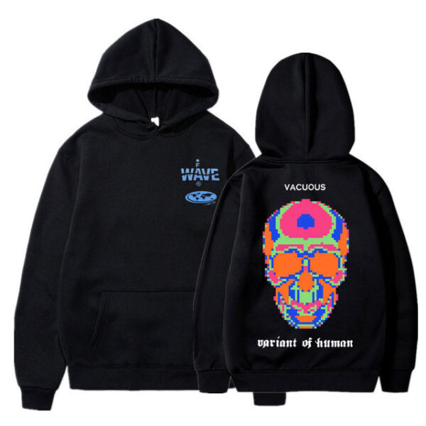 Creative Printing Hooded Men's Sweater - Image 9