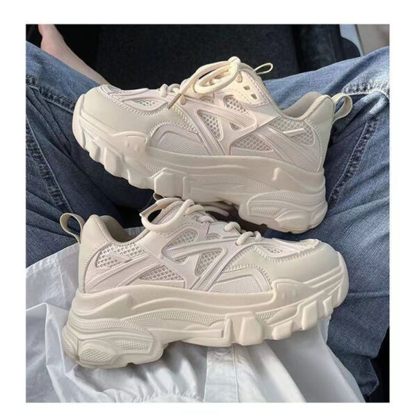 20 Women's Thick Bottom All-matching Sports Elevator Shoes - Image 6