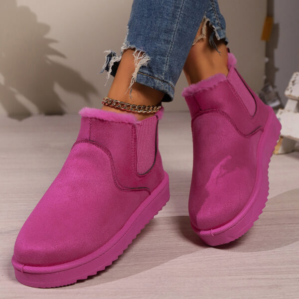 Women's Thick Fleece-lined Winter Boots Cotton-padded Shoes - Image 6
