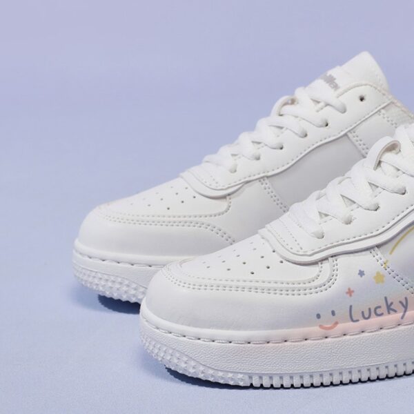 Low-top Summer New Breathable Versatile Single-layer Shoes White Shoes - Image 7