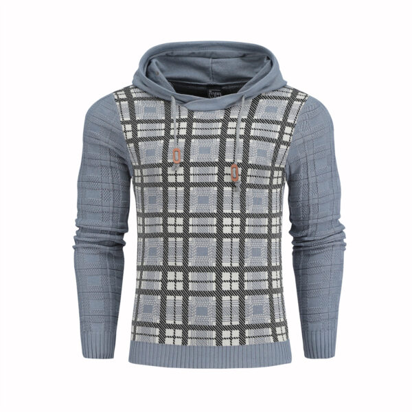 European And American Men's Retro Sports Hoodie Sweater - Image 4