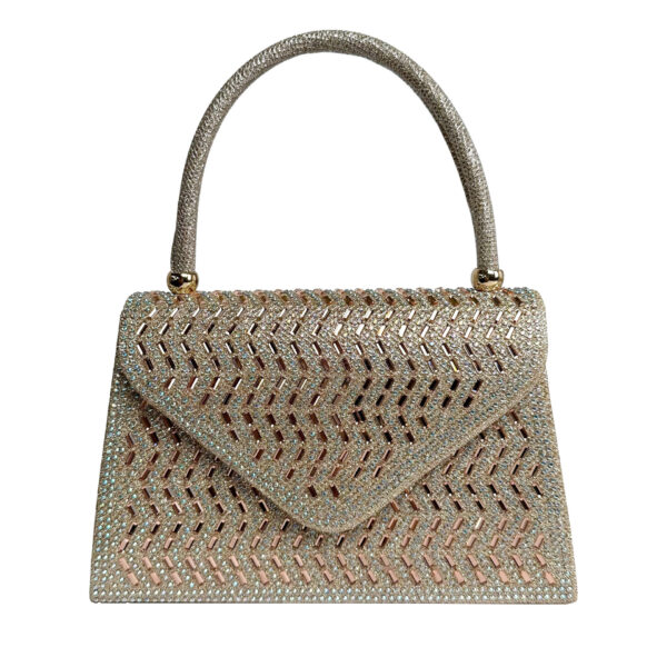 Ladies Hand Bag New Rhinestone Dinner - Image 4