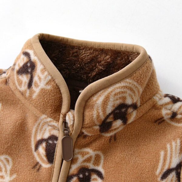 Coat Plus Fleece Baby Jacket For Men And Women - Image 4