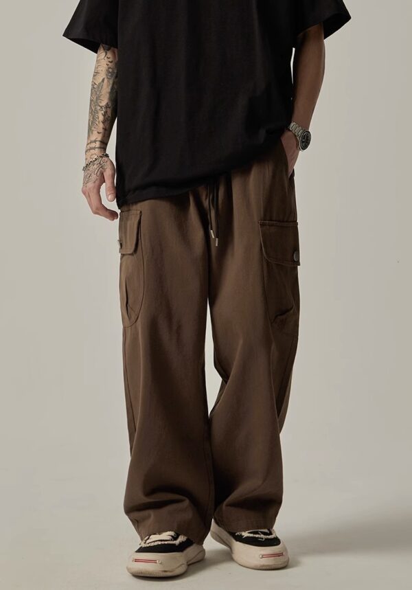 Retro Men's American Style Loose Casual Pants - Image 8