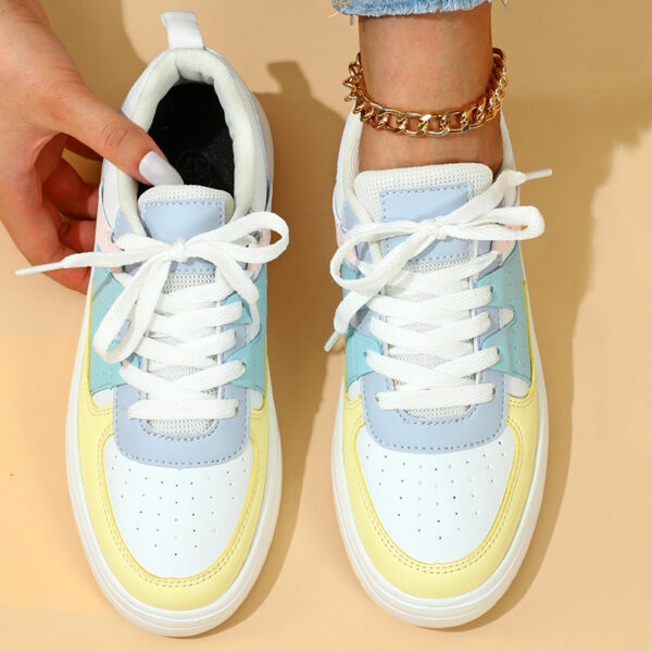 Trendy Fashion Couple Platform Sneakers Soft Bottom Comfortable Sports Shoes - Image 4