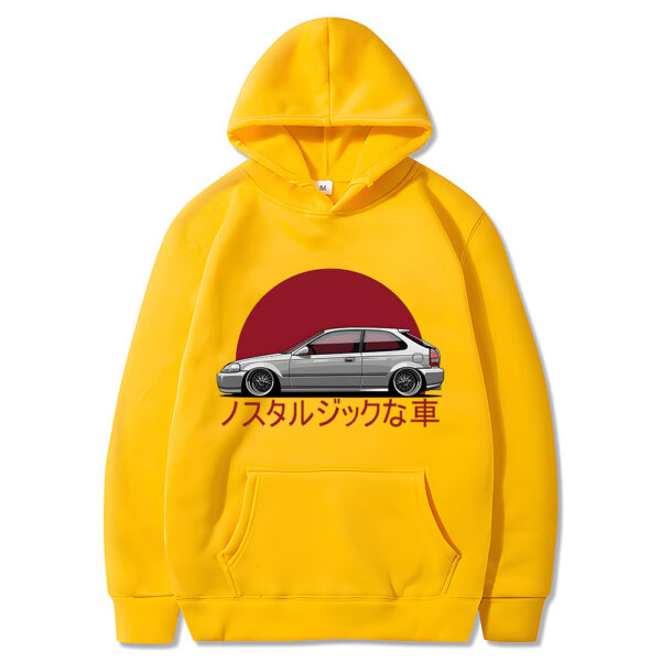 Cartoon Printing Sportswear Men's Sweater